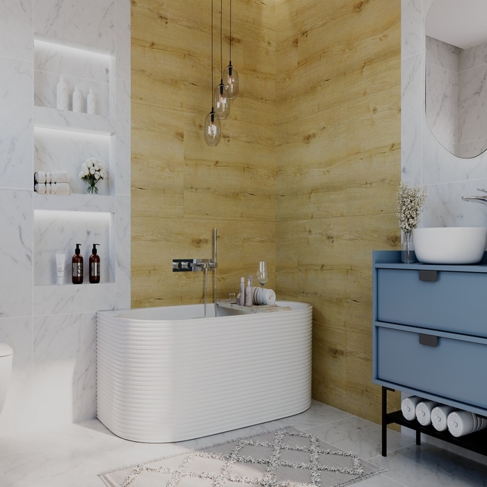 Panele ścienne KORNER SPECTRA WALL DĄB CERES 4mm 25-SPC-SPCTR-11W 120cmx30cm